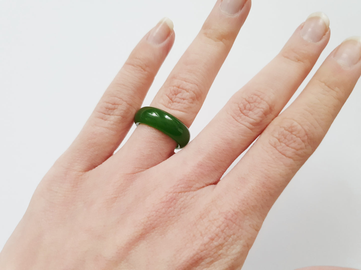 The Healing Jade Ring - Size 5