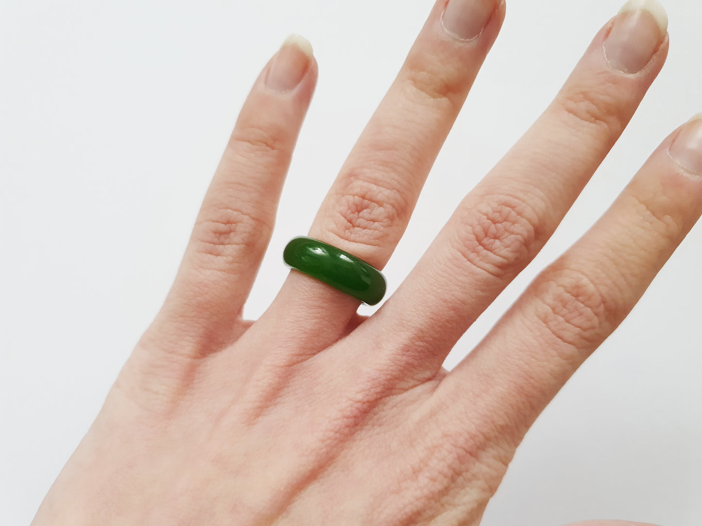 The Healing Jade Ring - Size 5