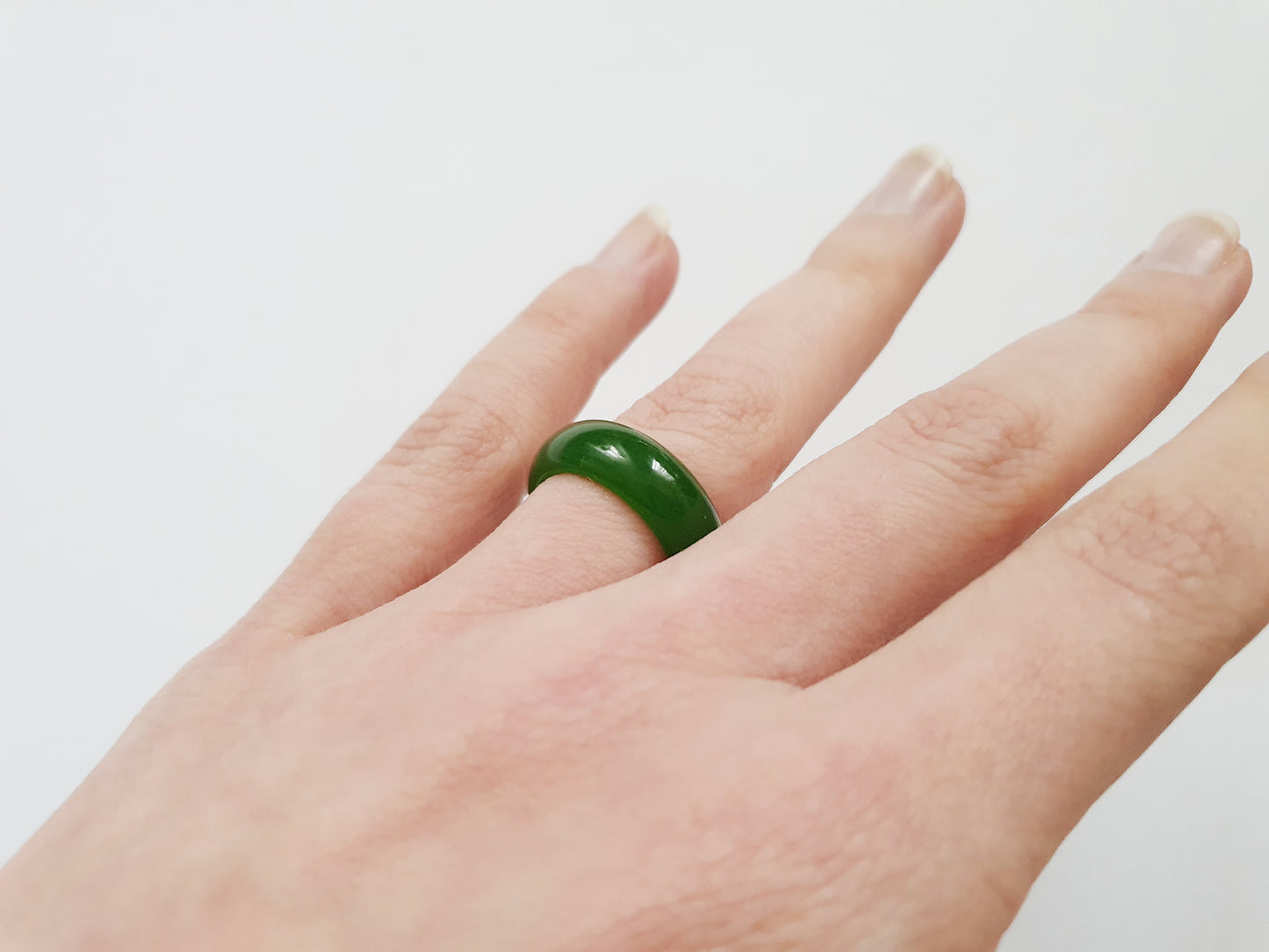 The Healing Jade Ring - Size 5