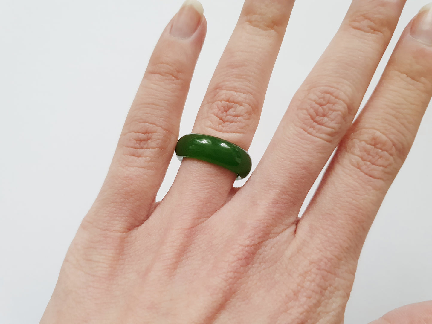 The Healing Jade Ring - Size 5