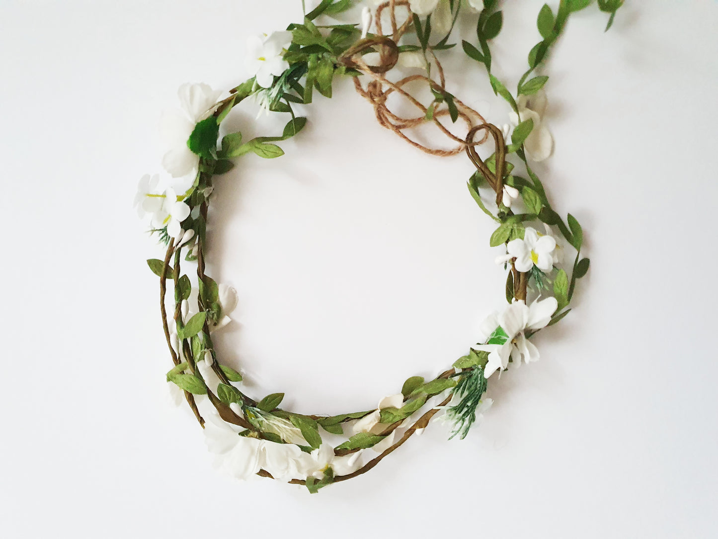 The Elven Princess Flower Crown - White