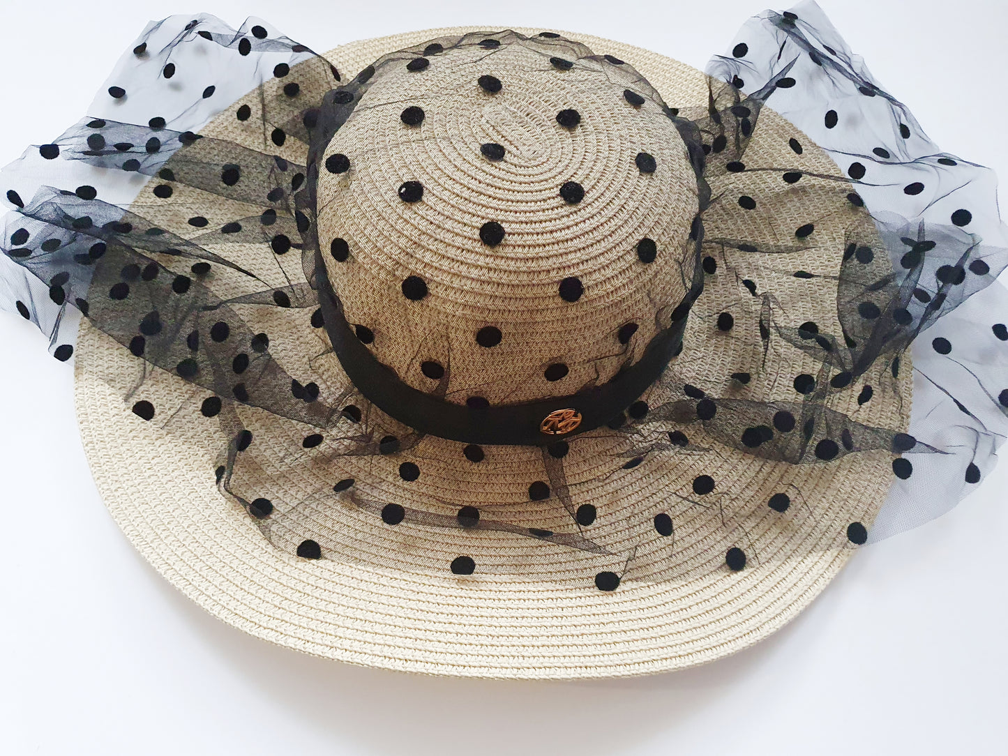 The Polka Dot Lady Straw Hat