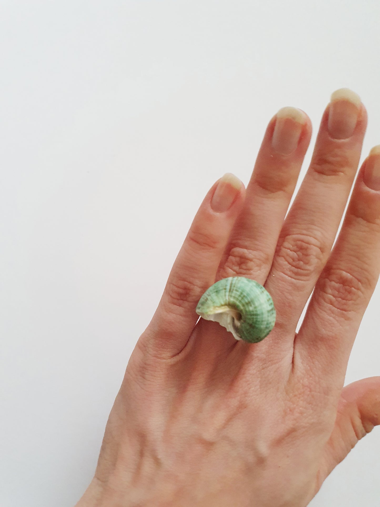 The Green Mermaid Treasure Ring