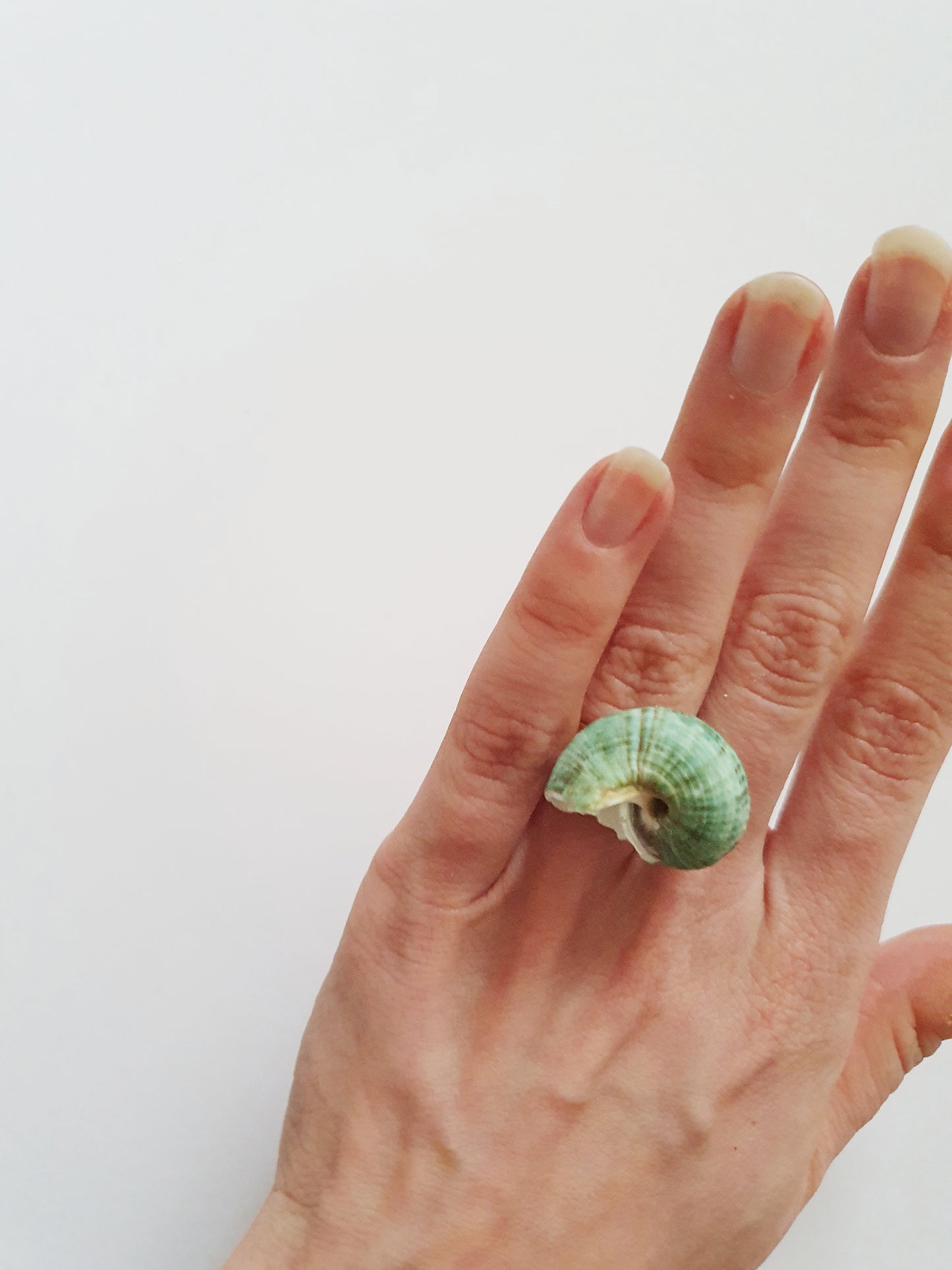 The Green Mermaid Treasure Ring