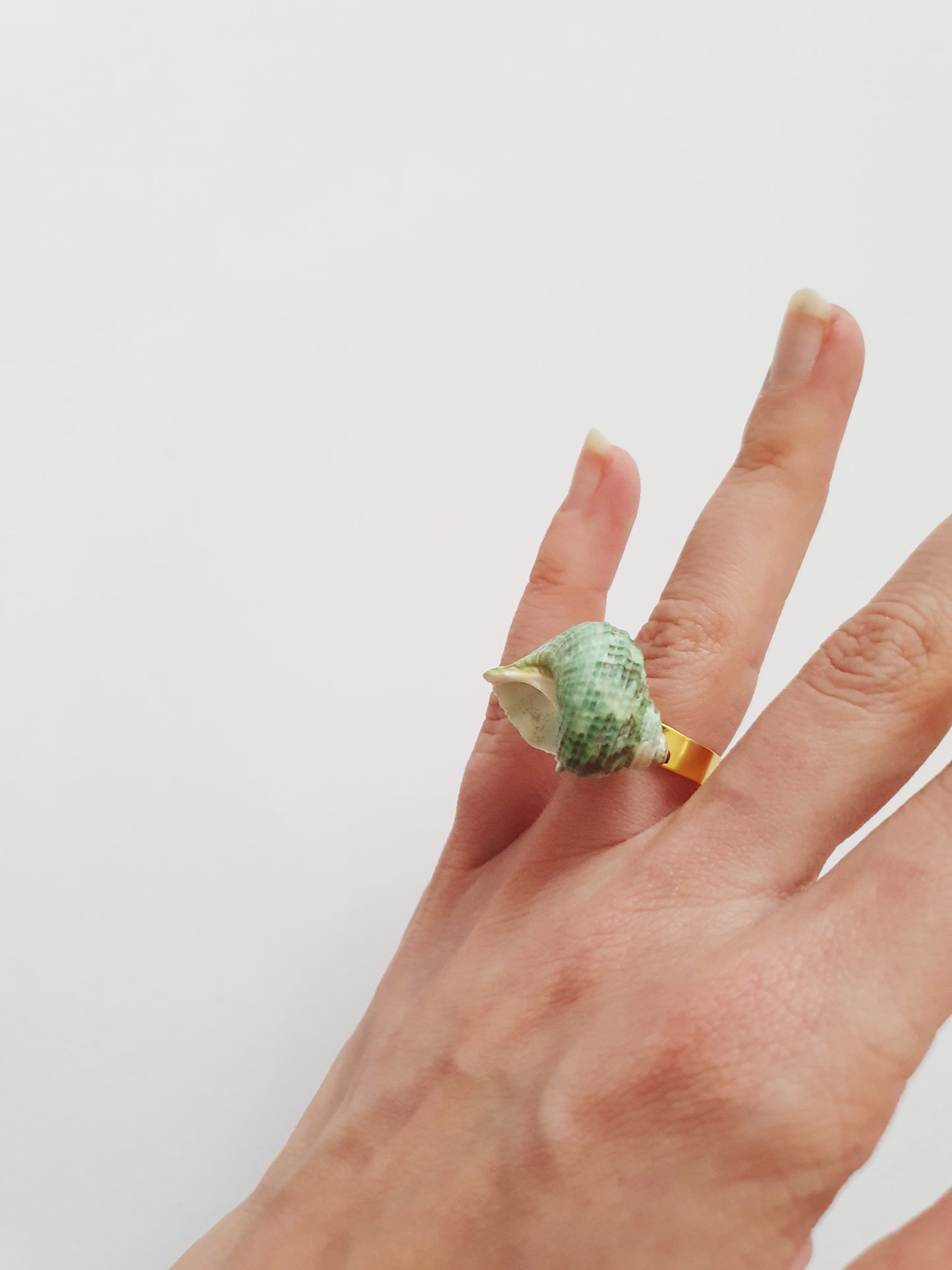 The Green Mermaid Treasure Ring