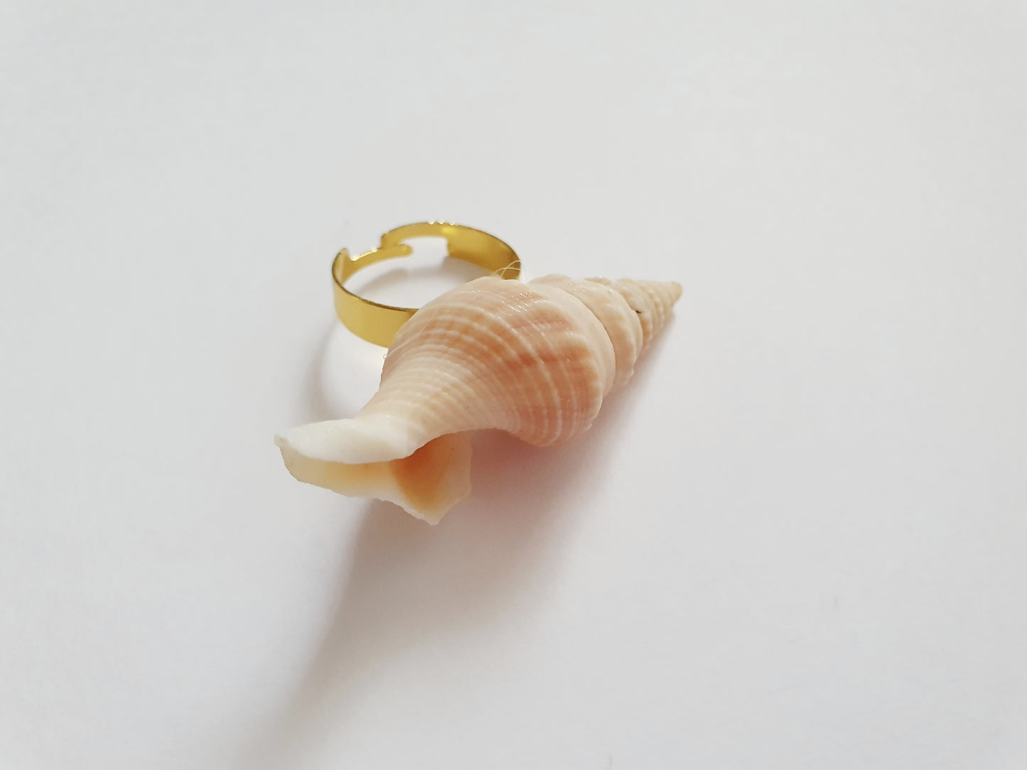 The Beige Mermaid Treasure Ring