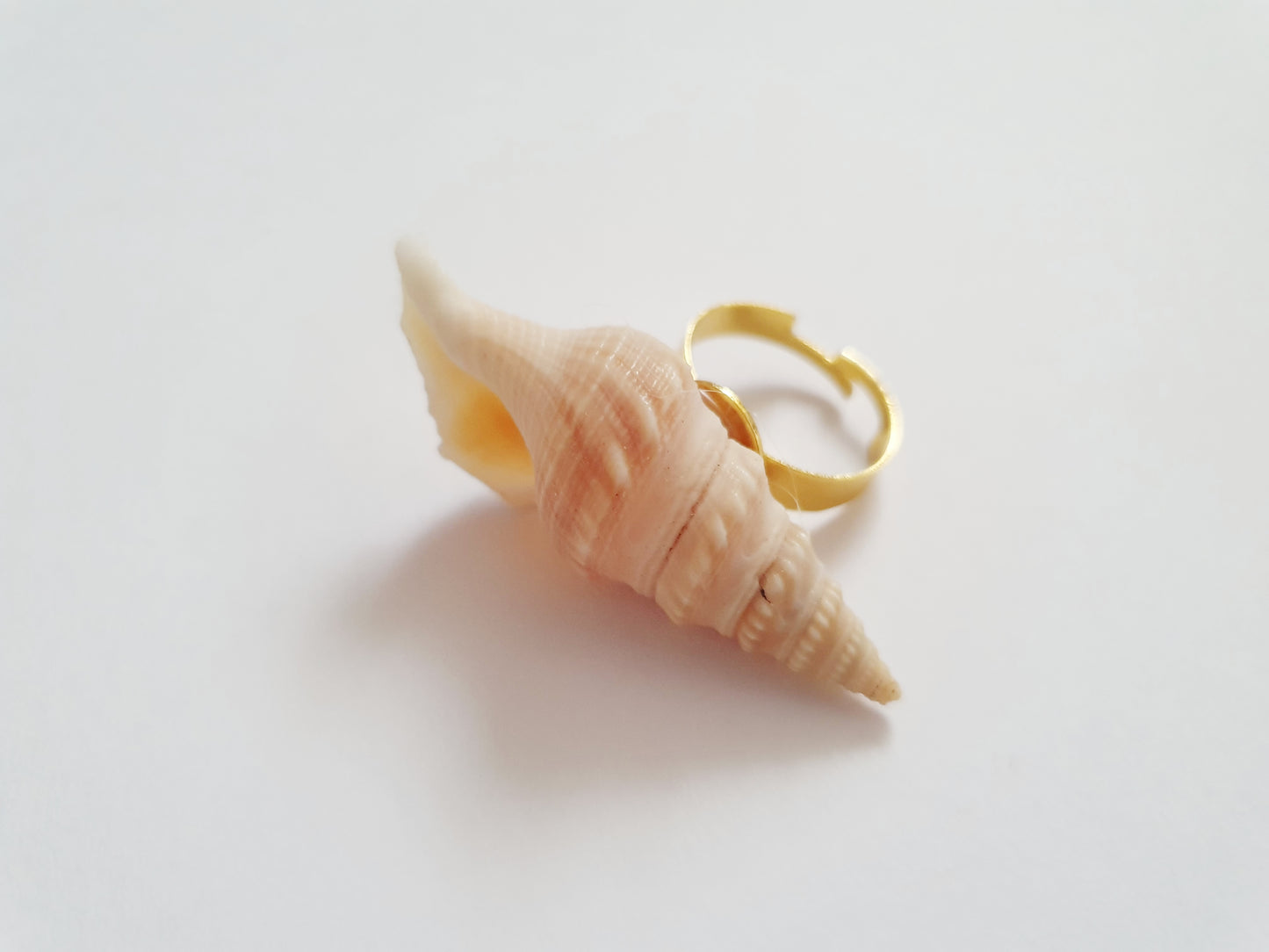 The Beige Mermaid Treasure Ring