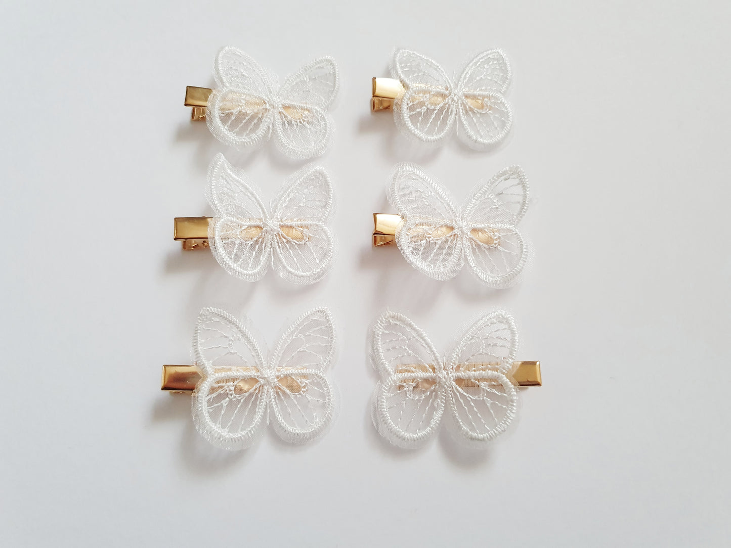 The Sweet Lace Butterfly Hair Clip Set