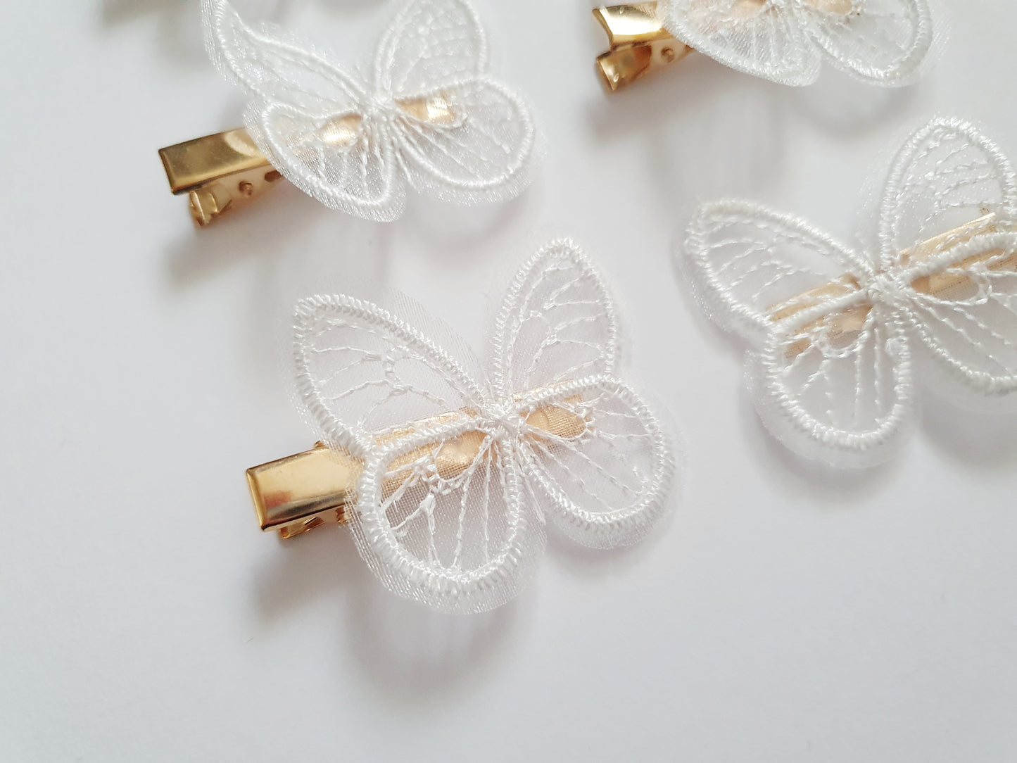 The Sweet Lace Butterfly Hair Clip Set