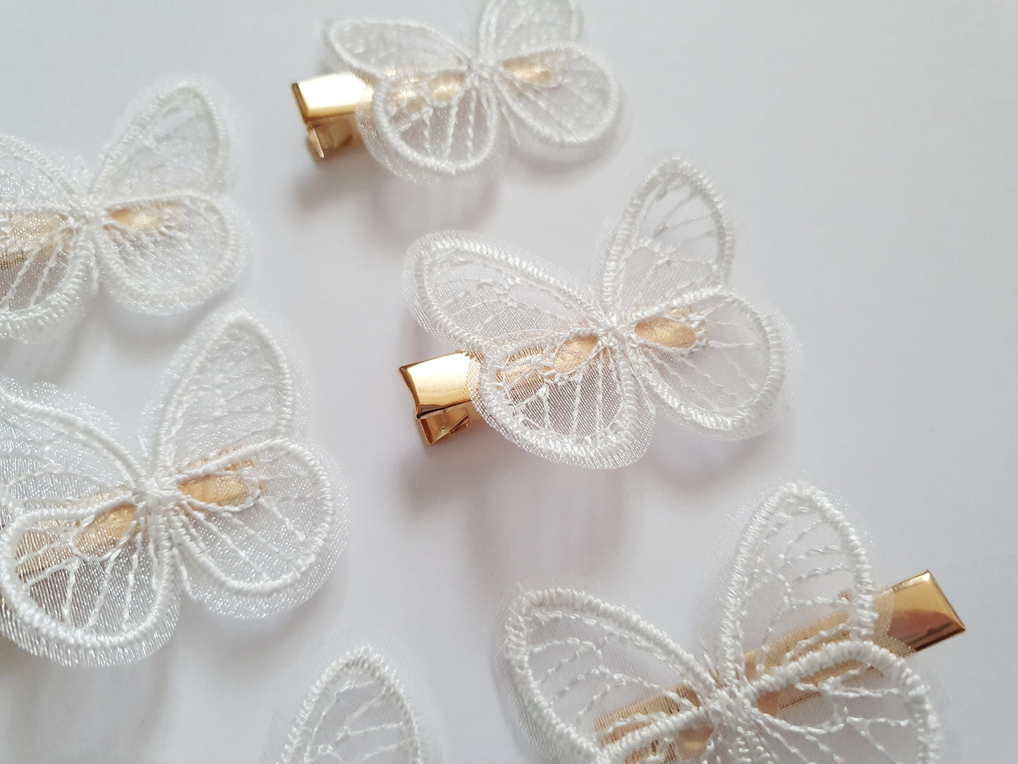 The Sweet Lace Butterfly Hair Clip Set