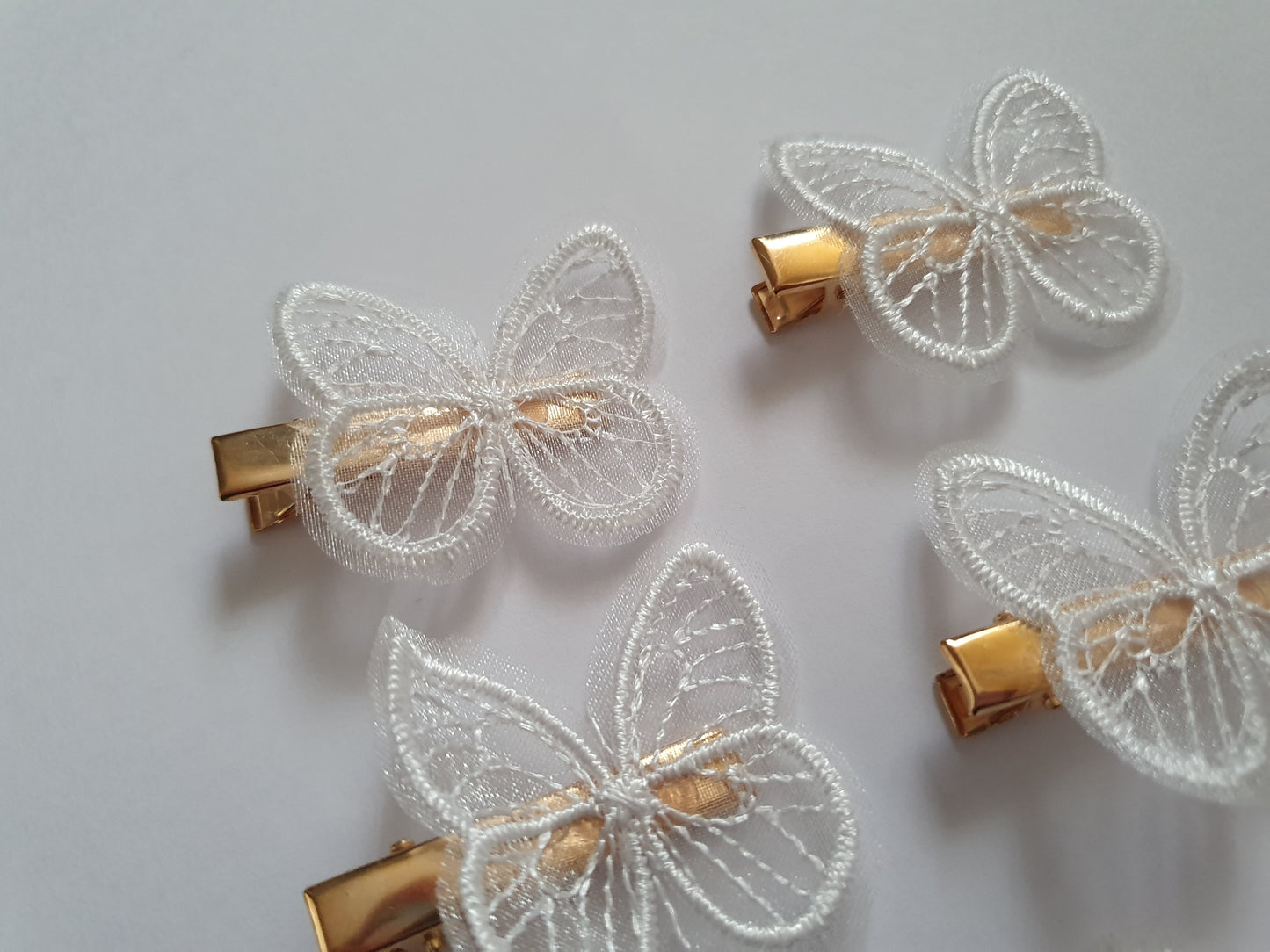 The Sweet Lace Butterfly Hair Clip Set