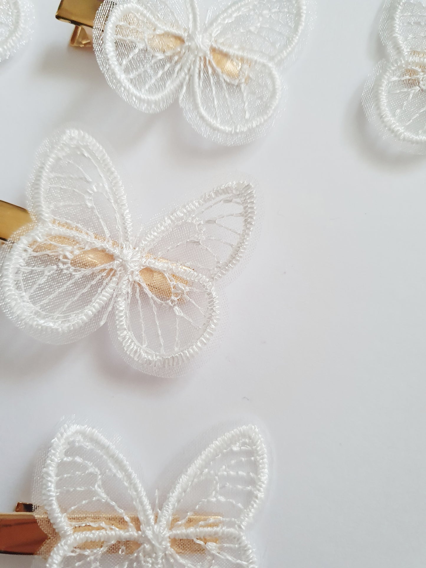 The Sweet Lace Butterfly Hair Clip Set