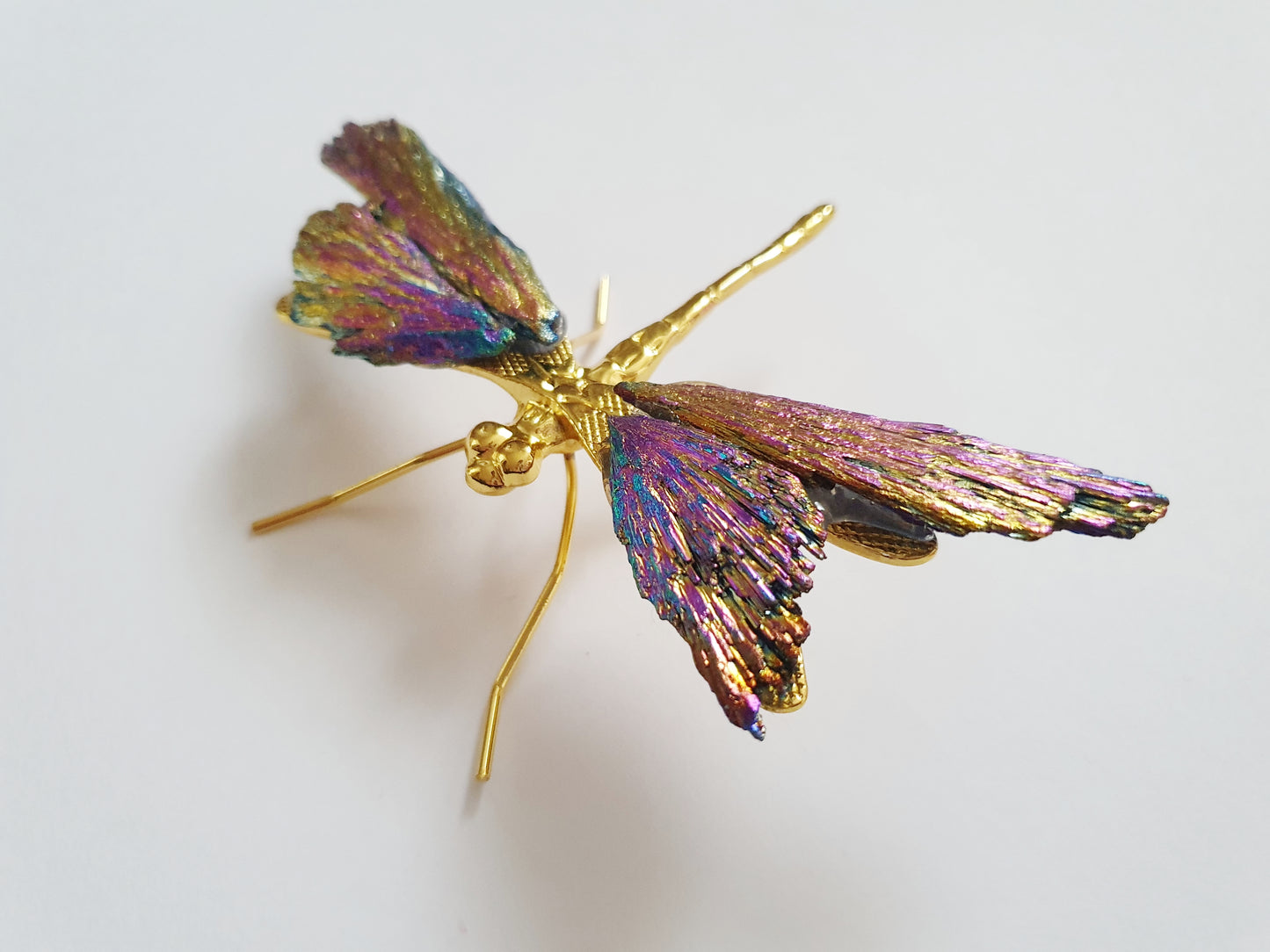 The Tourmaline Odonata Figurine