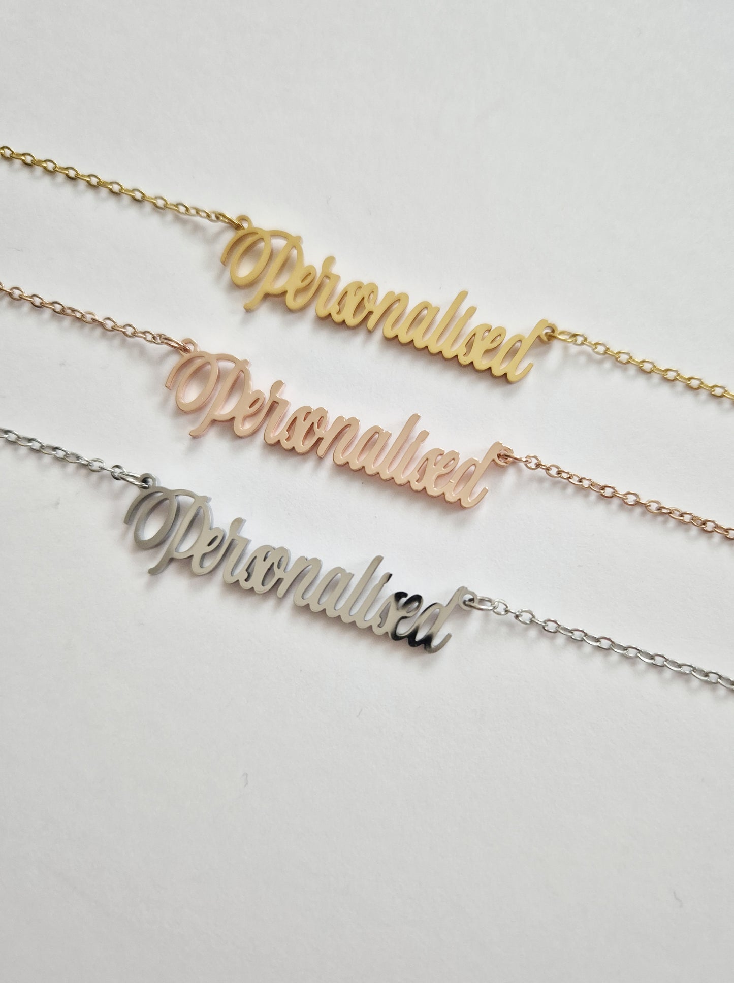 The Personalised Name Necklace