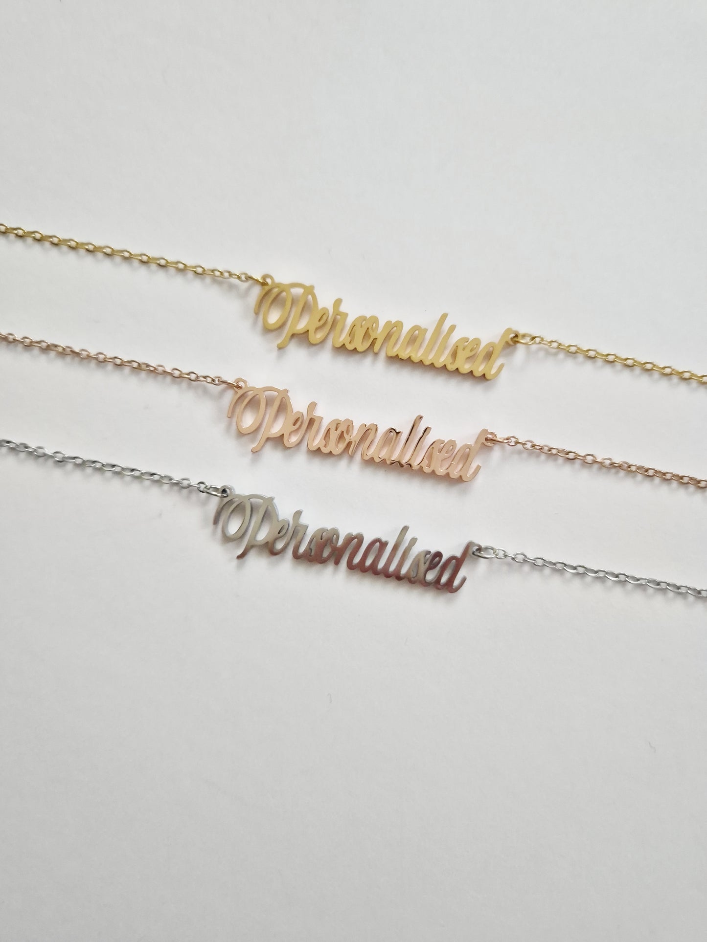 The Personalised Name Necklace