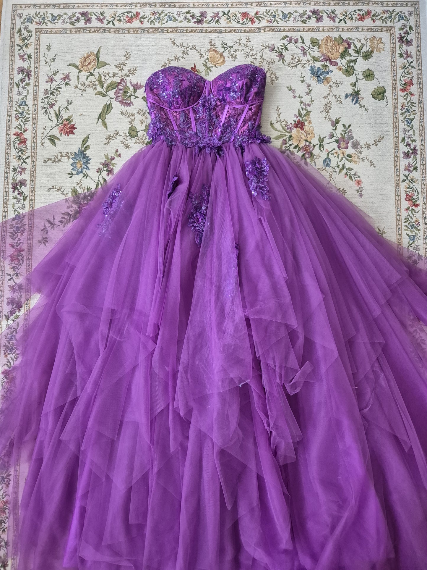 The Amethyst Queen Gown