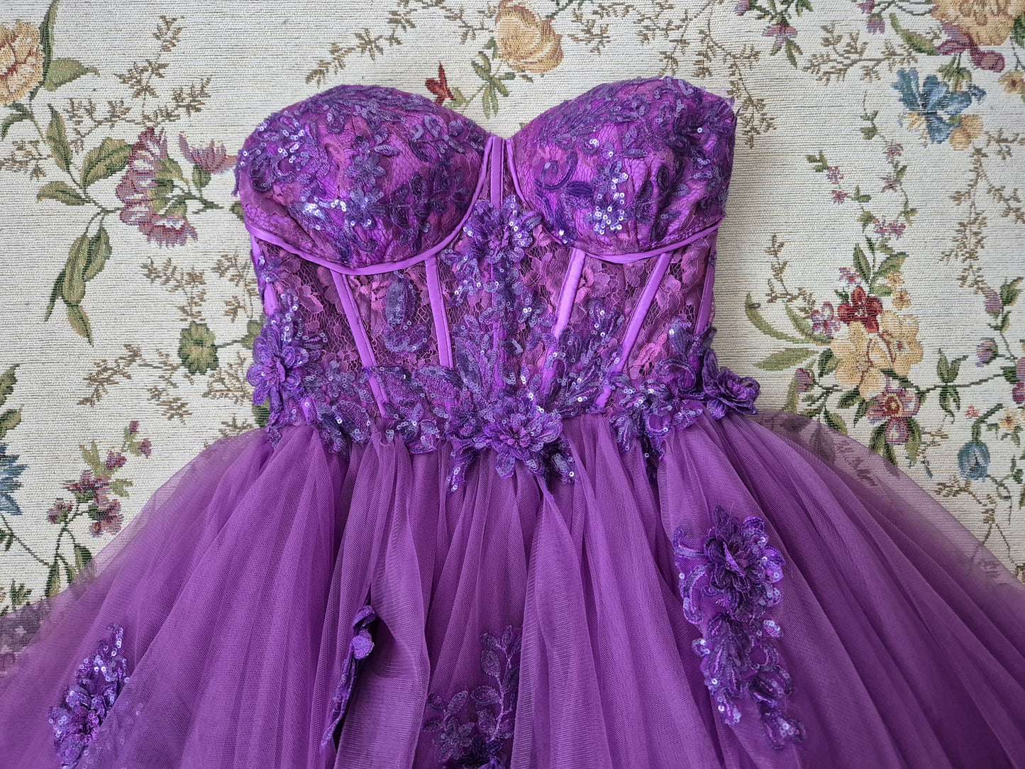 The Amethyst Queen Gown