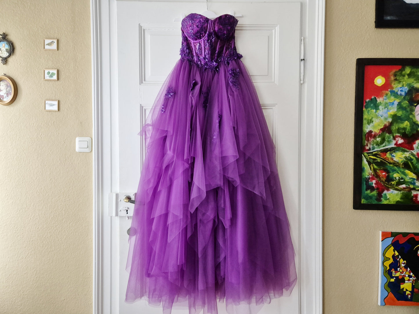 The Amethyst Queen Gown