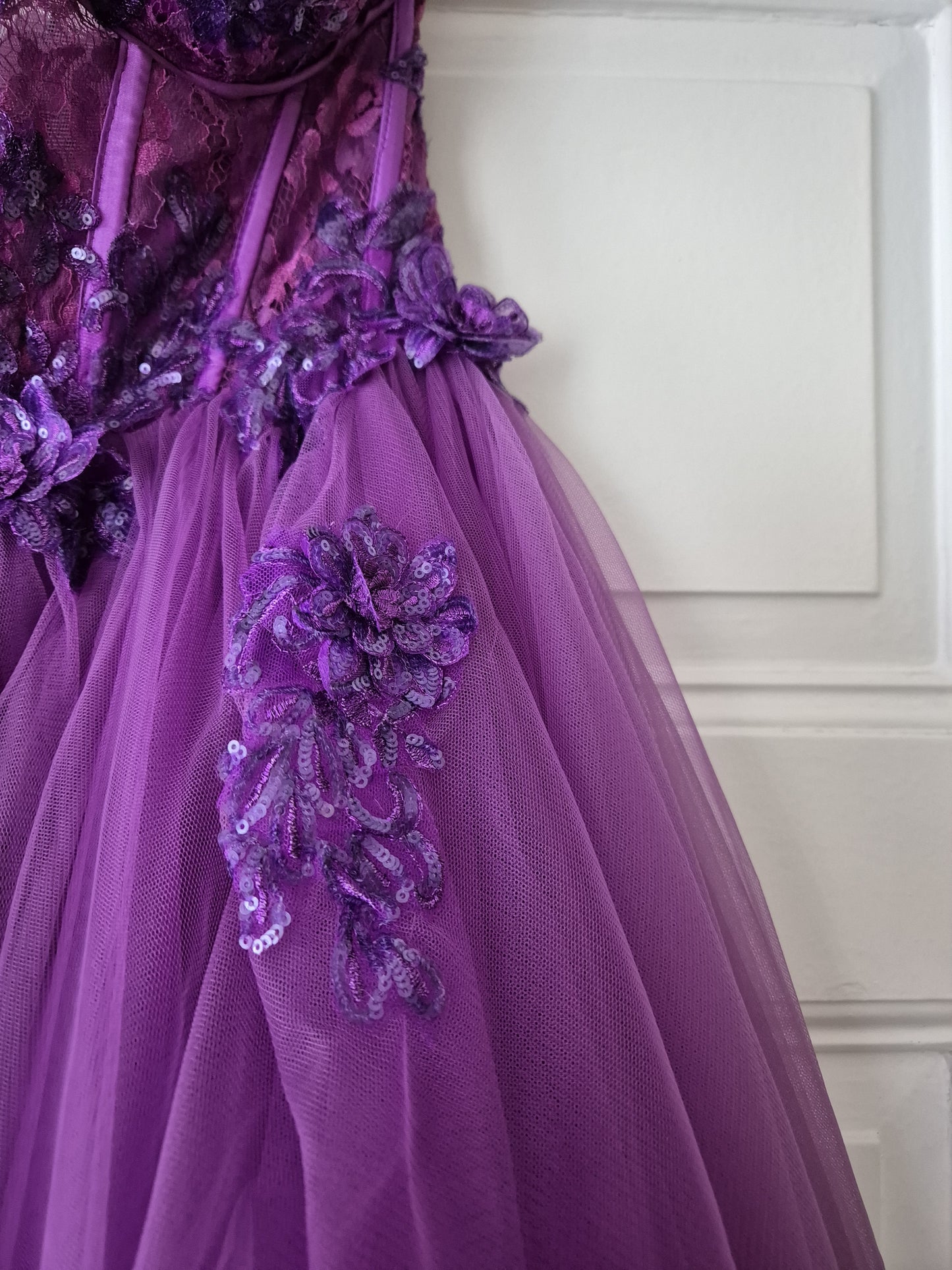 The Amethyst Queen Gown