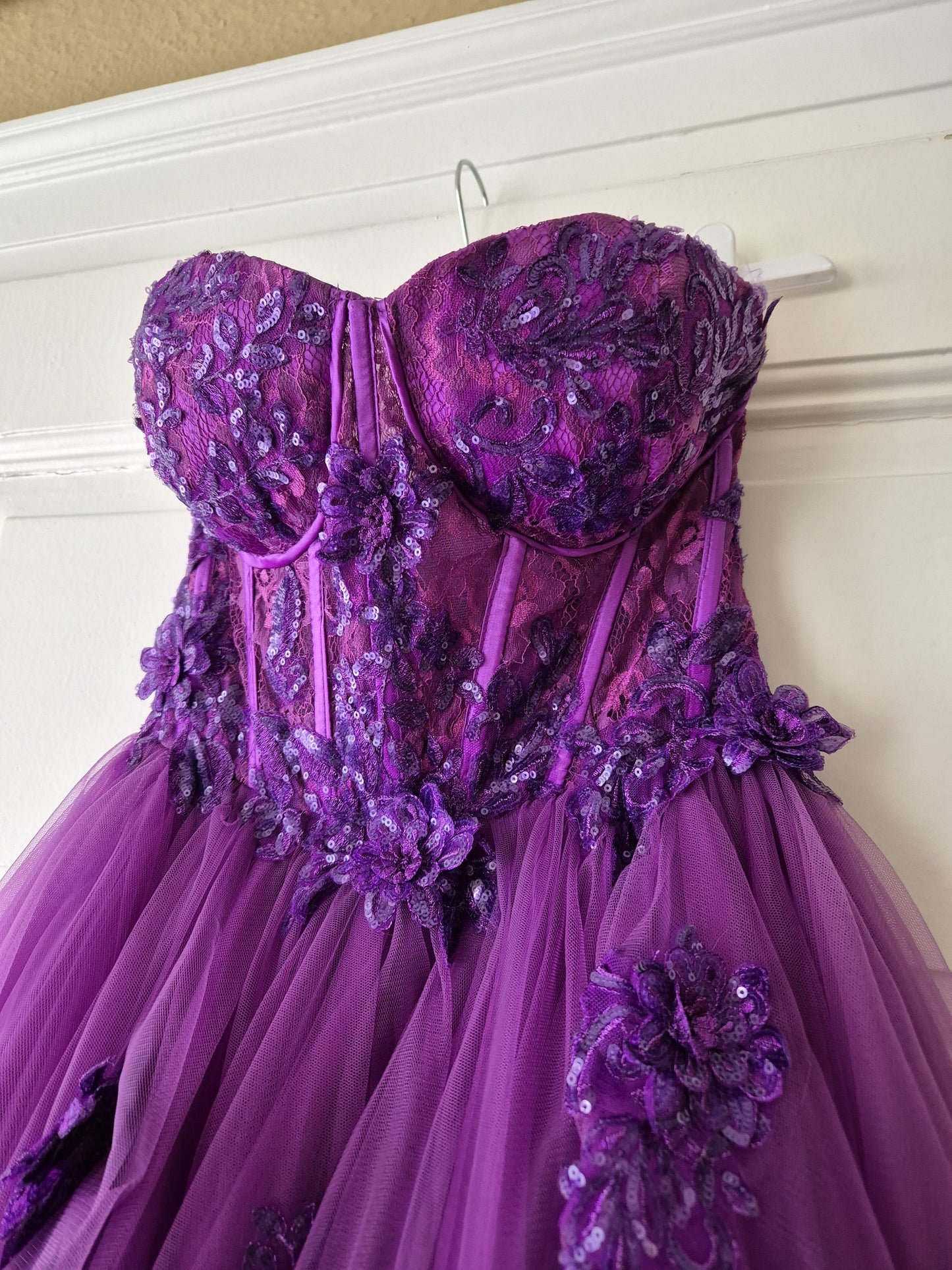 The Amethyst Queen Gown