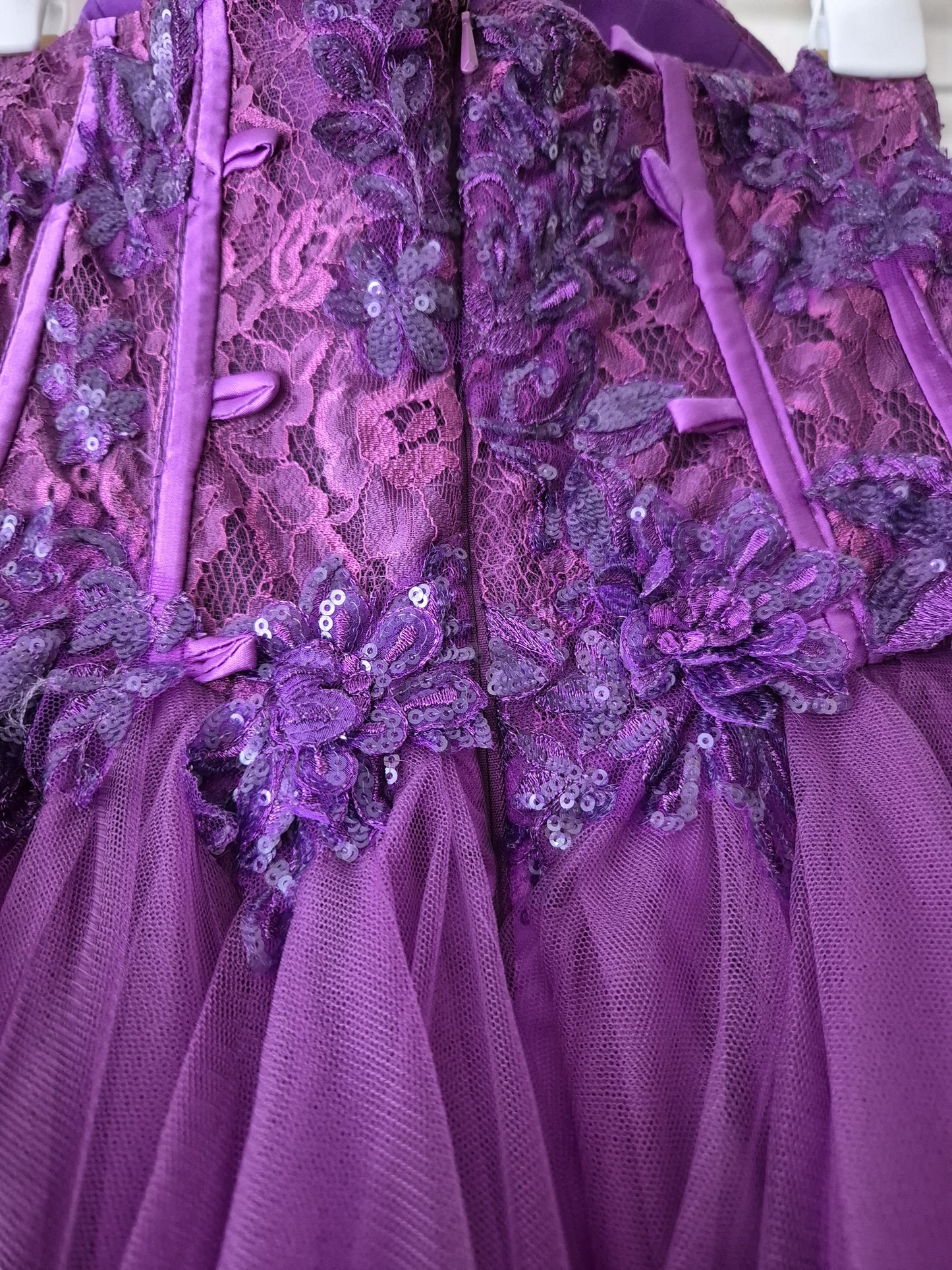 The Amethyst Queen Gown