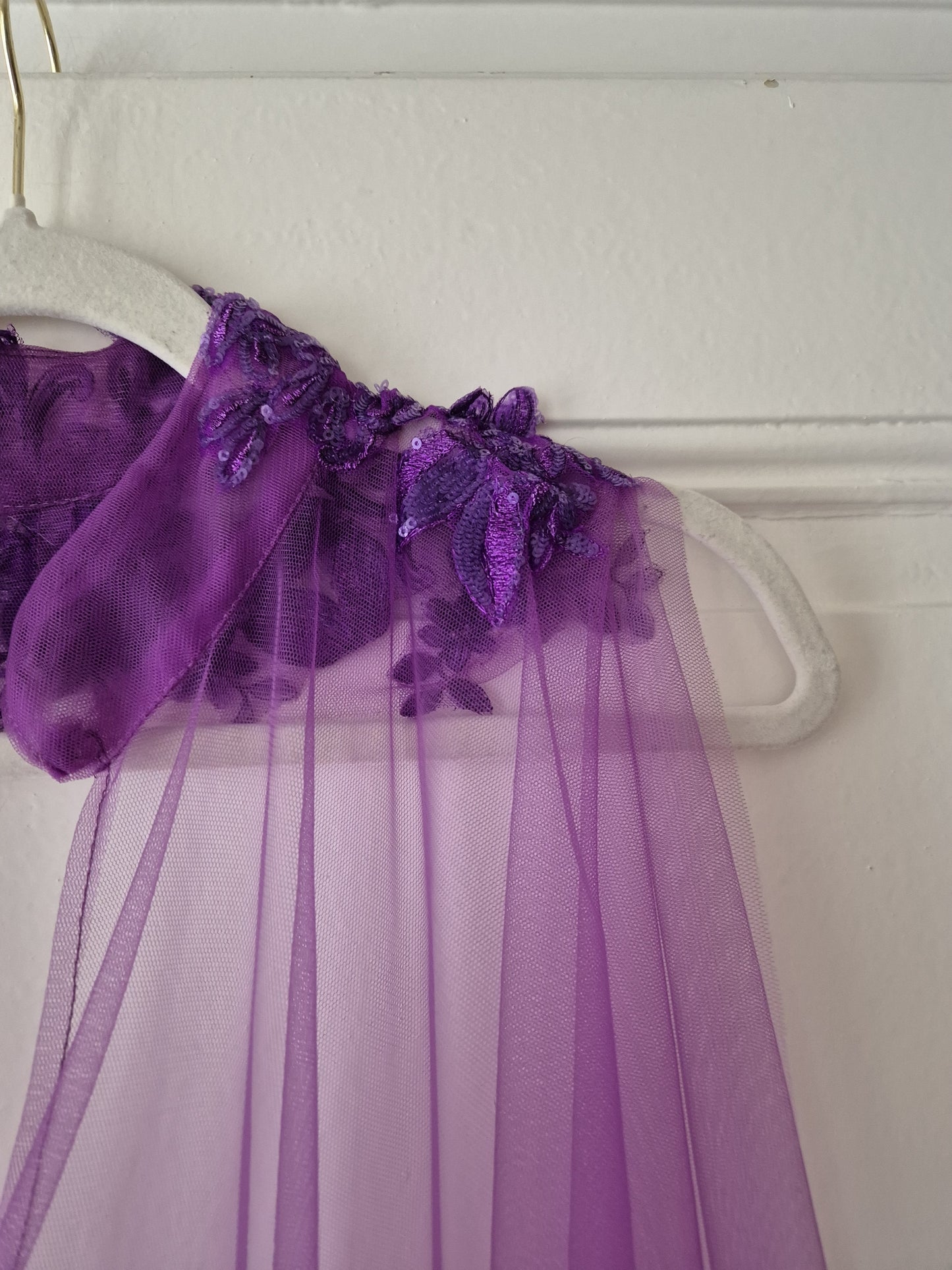 The Amethyst Queen Gown