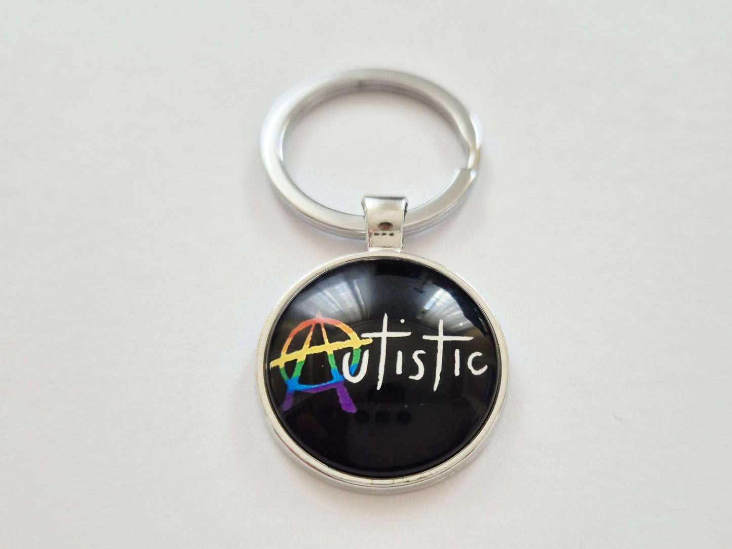 The Autistic Pride Key Chain