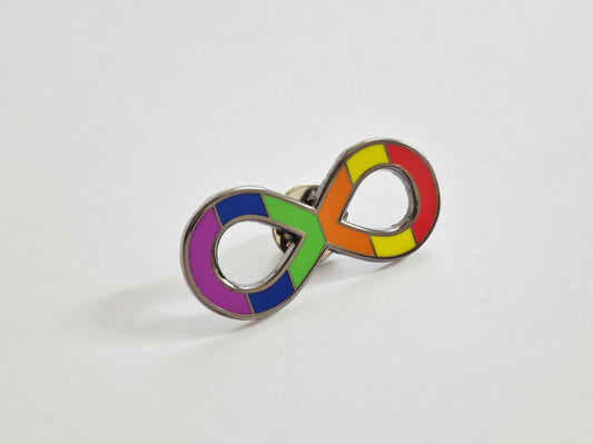 The Infinite Colors Autism Pride Pin