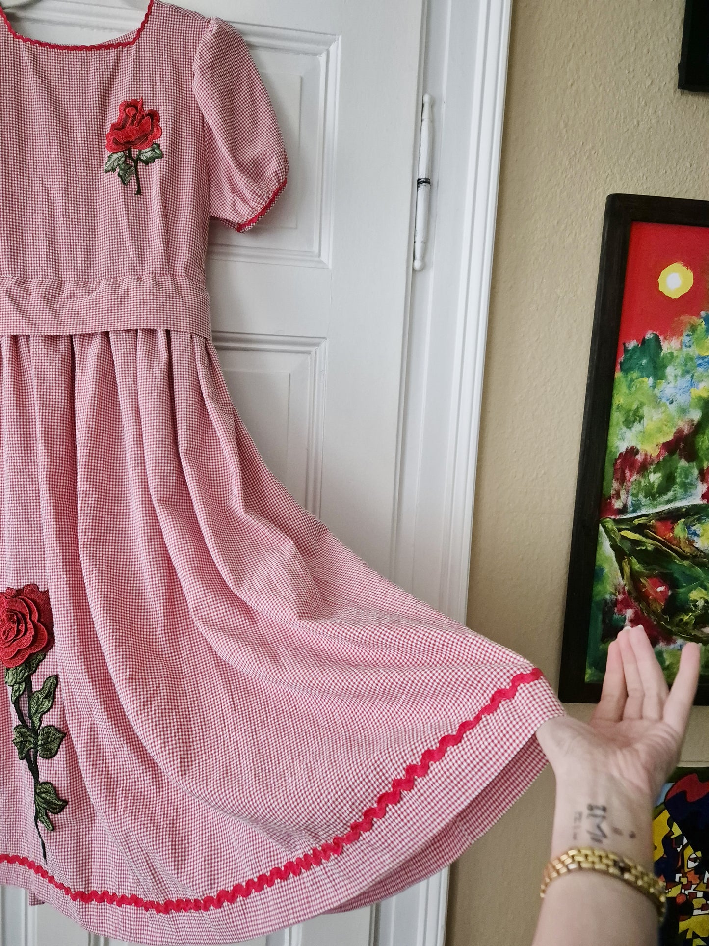 The Sweet Rose Picnic Dress