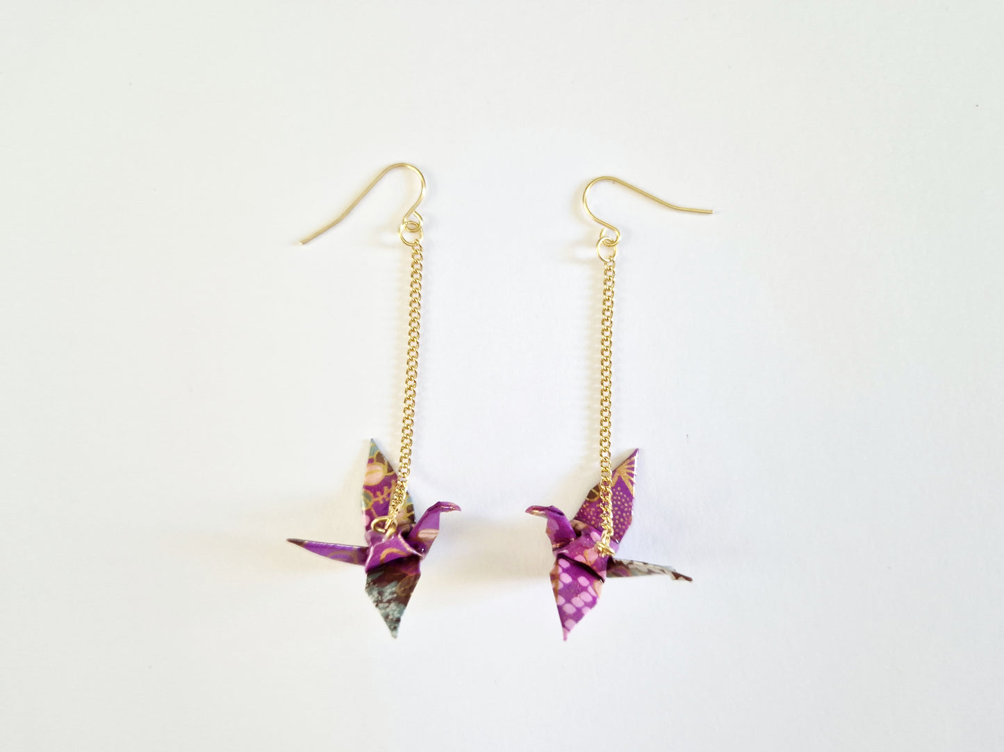 The Origami Love Earrings