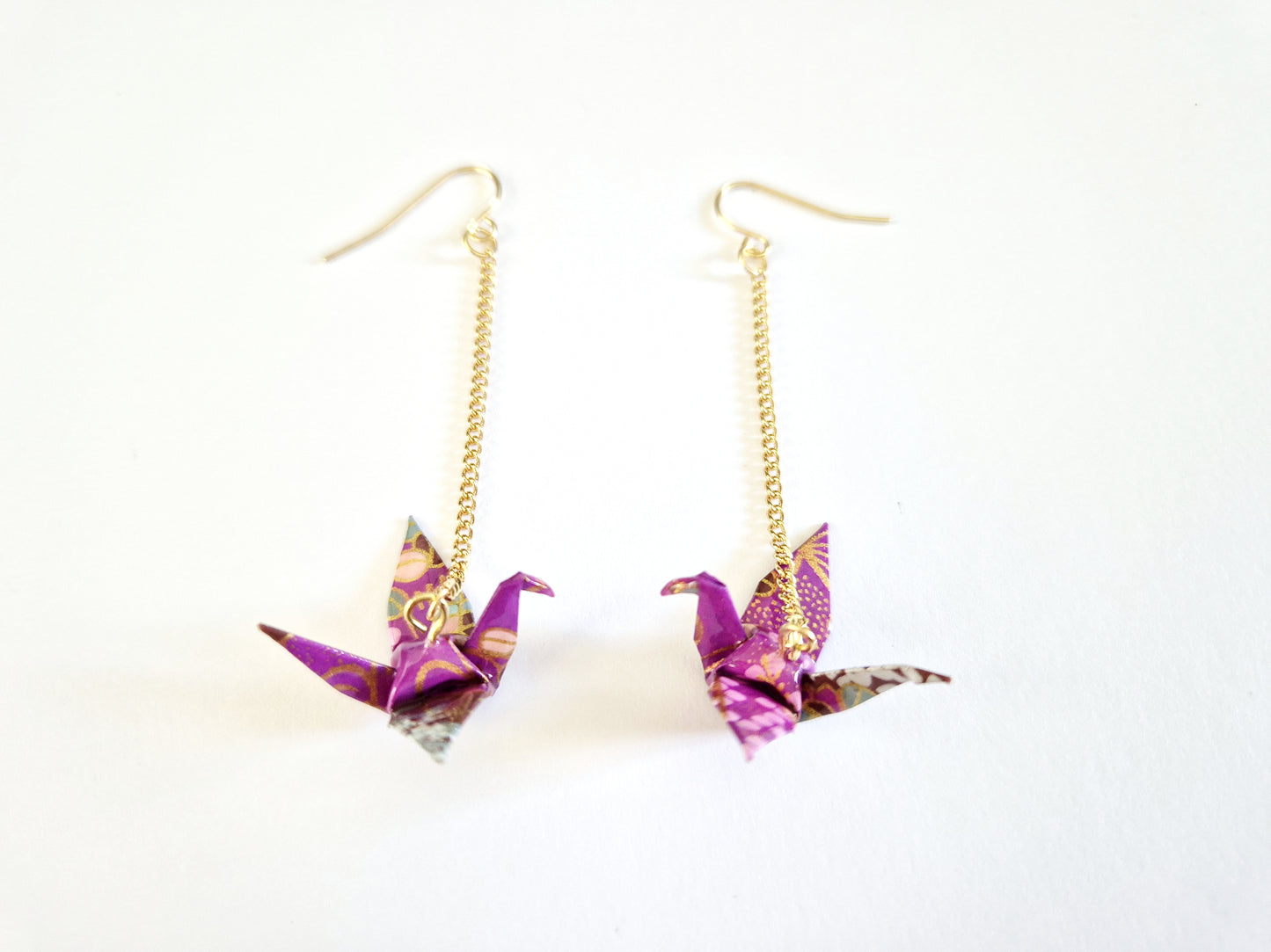 The Origami Love Earrings