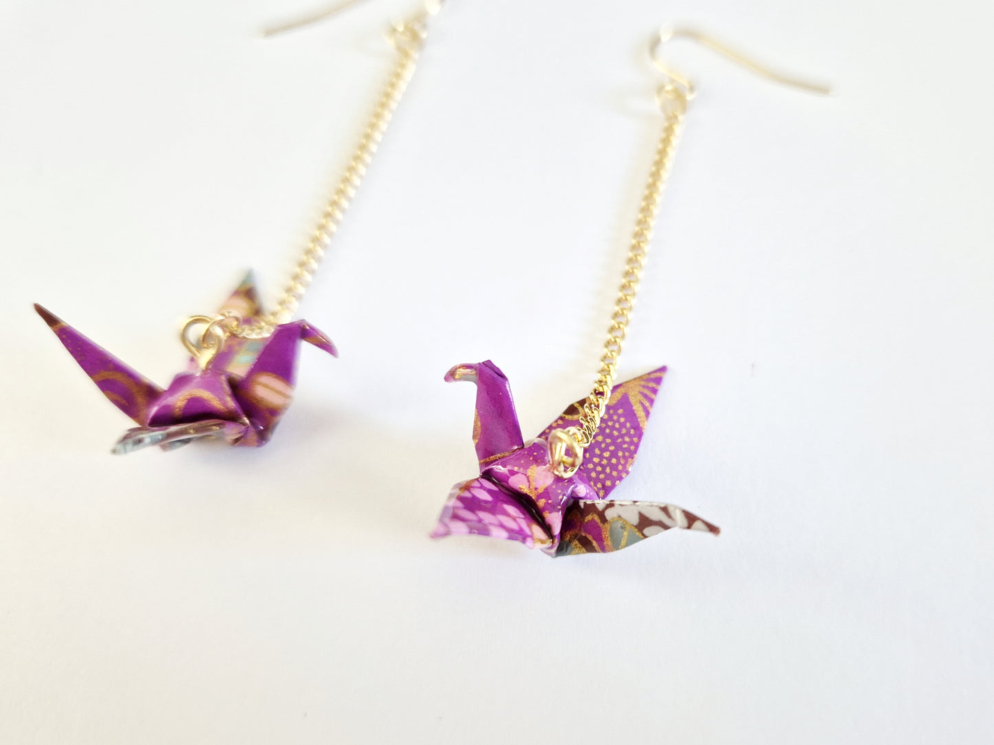 The Origami Love Earrings