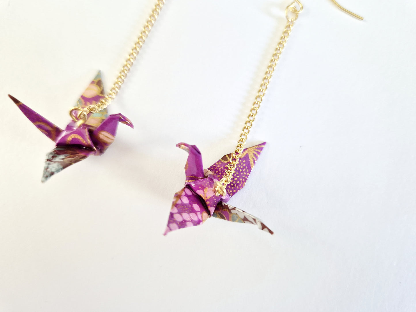 The Origami Love Earrings