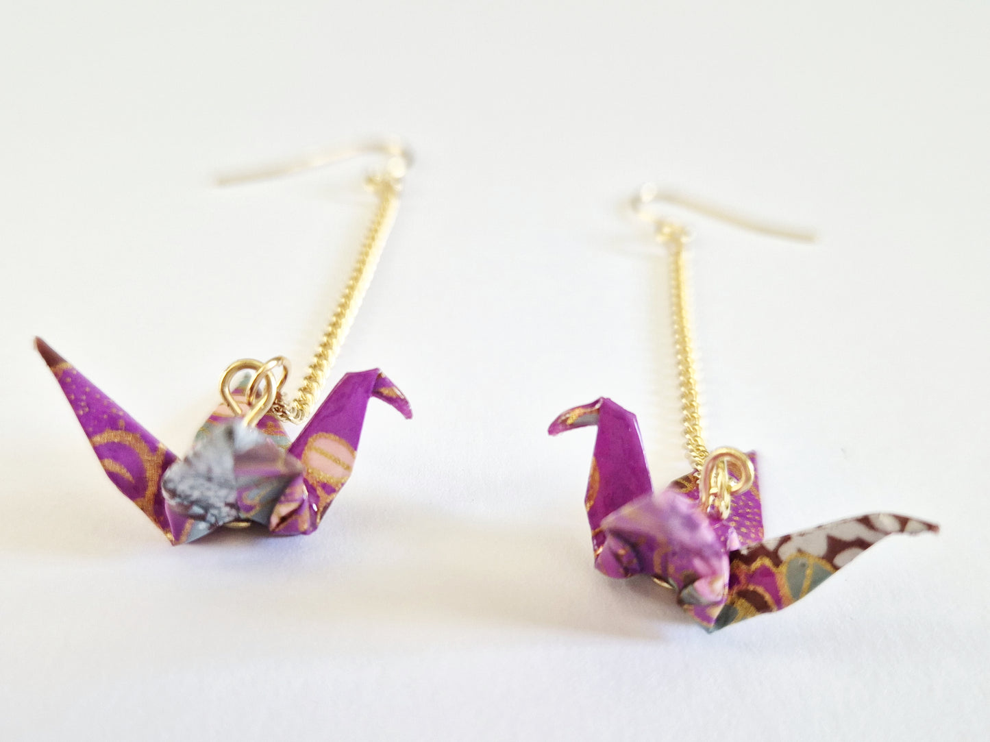 The Origami Love Earrings