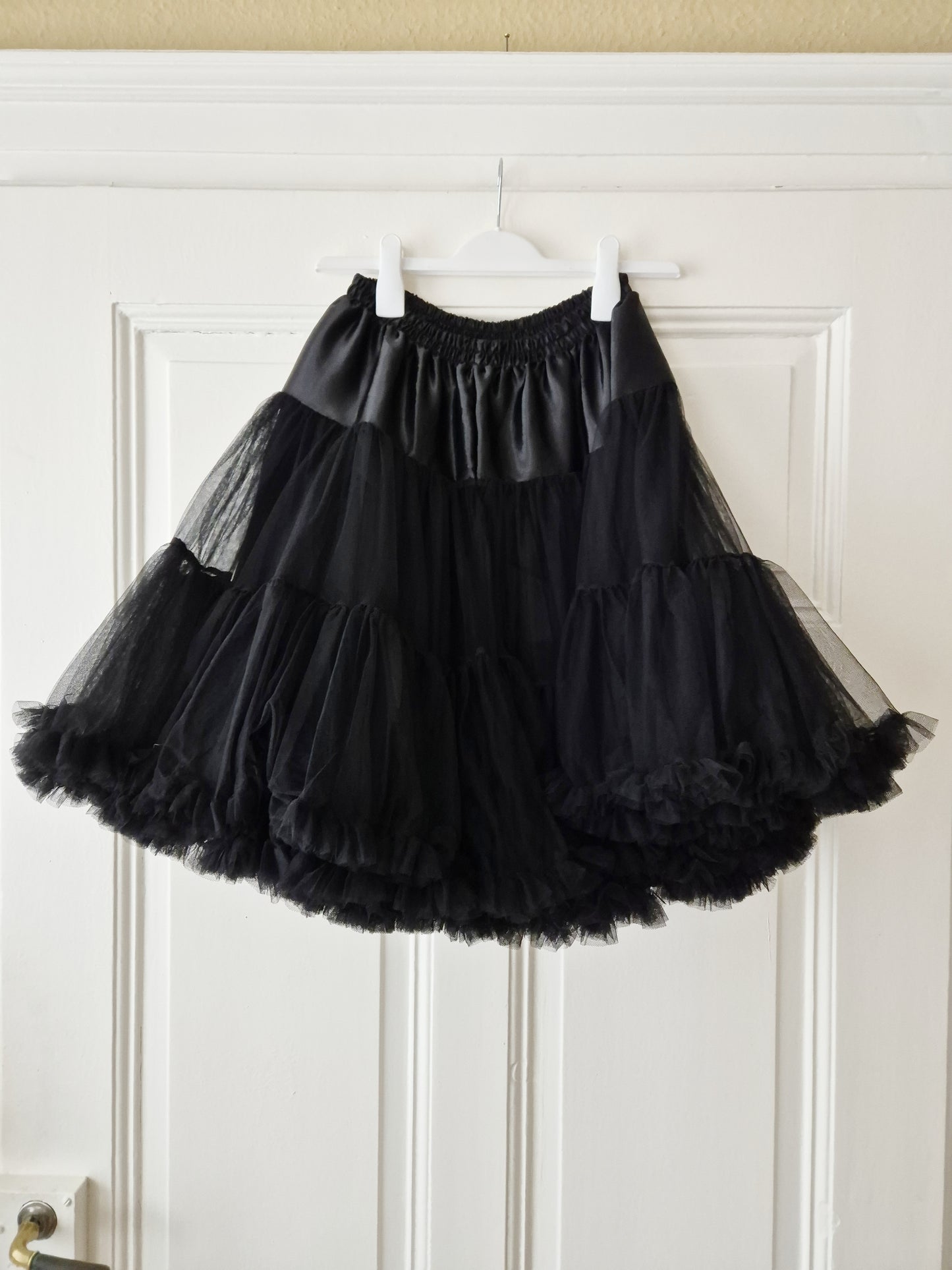 The Rockabilly Petticoat - Black, One Size