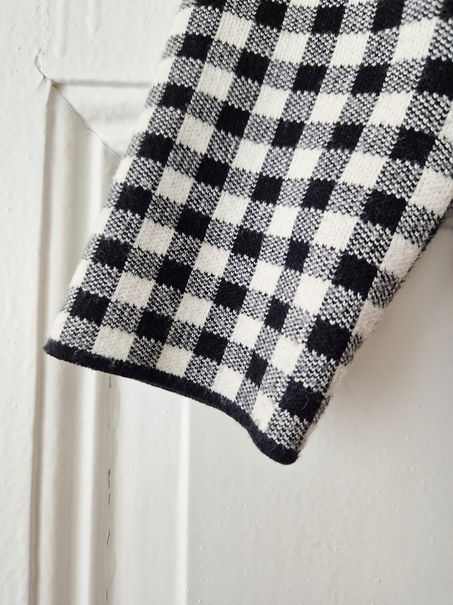 The Houndstooth Wool Dress