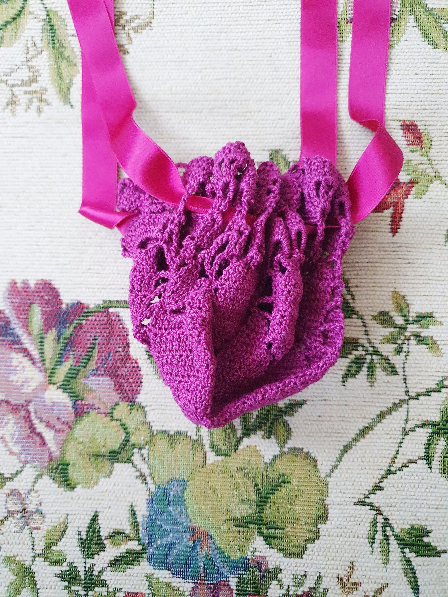 The Reticule Bag In Purple