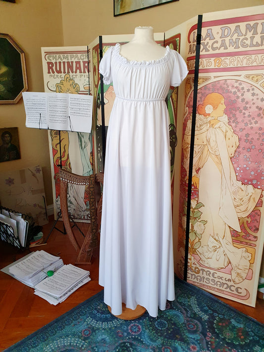 The White Regency Gown - Size XS