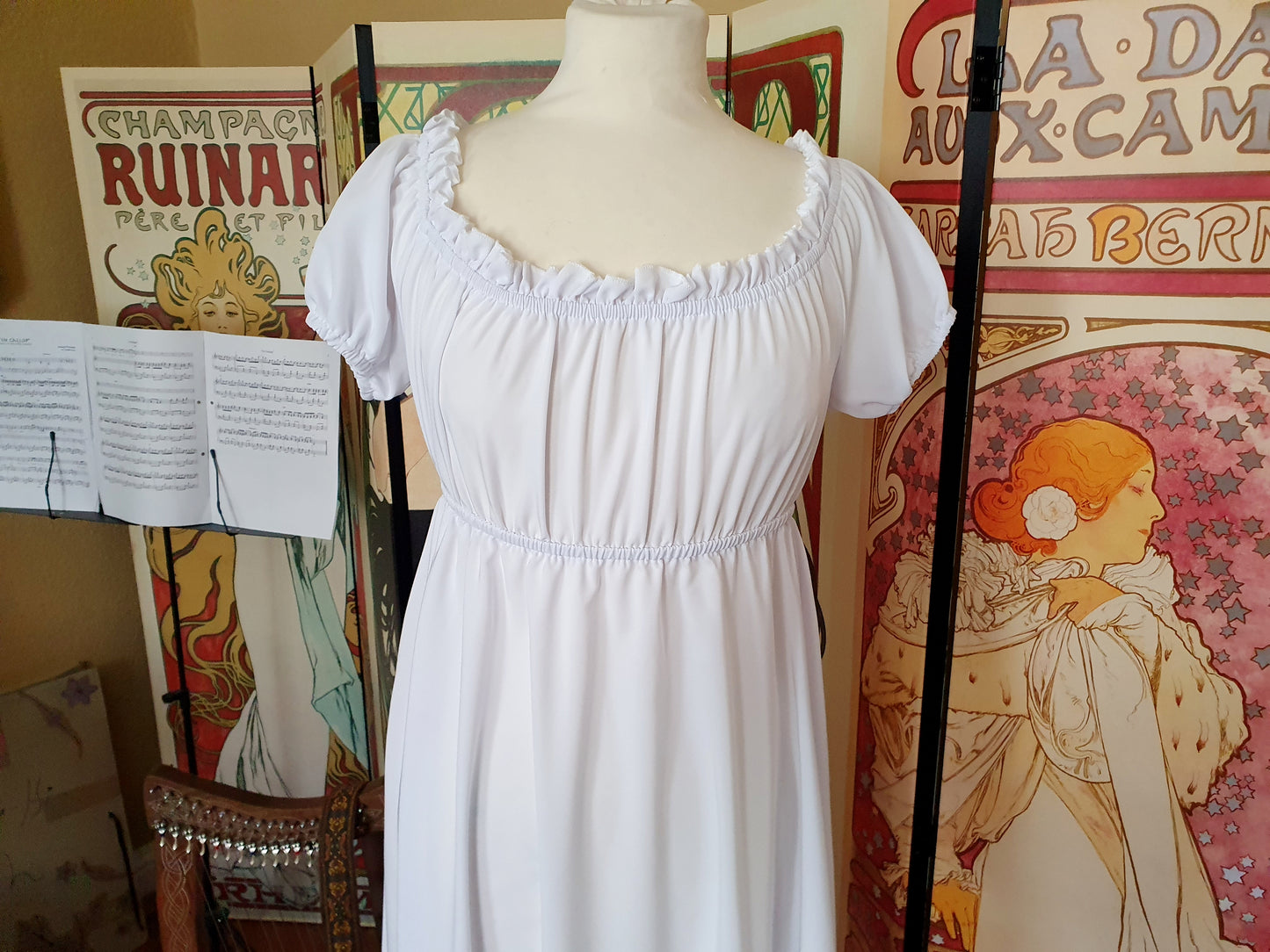 The White Regency Gown - Size XS