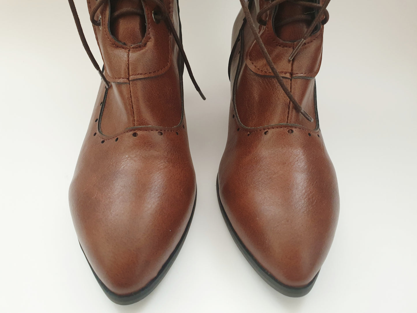 The Brown Victorian Boots