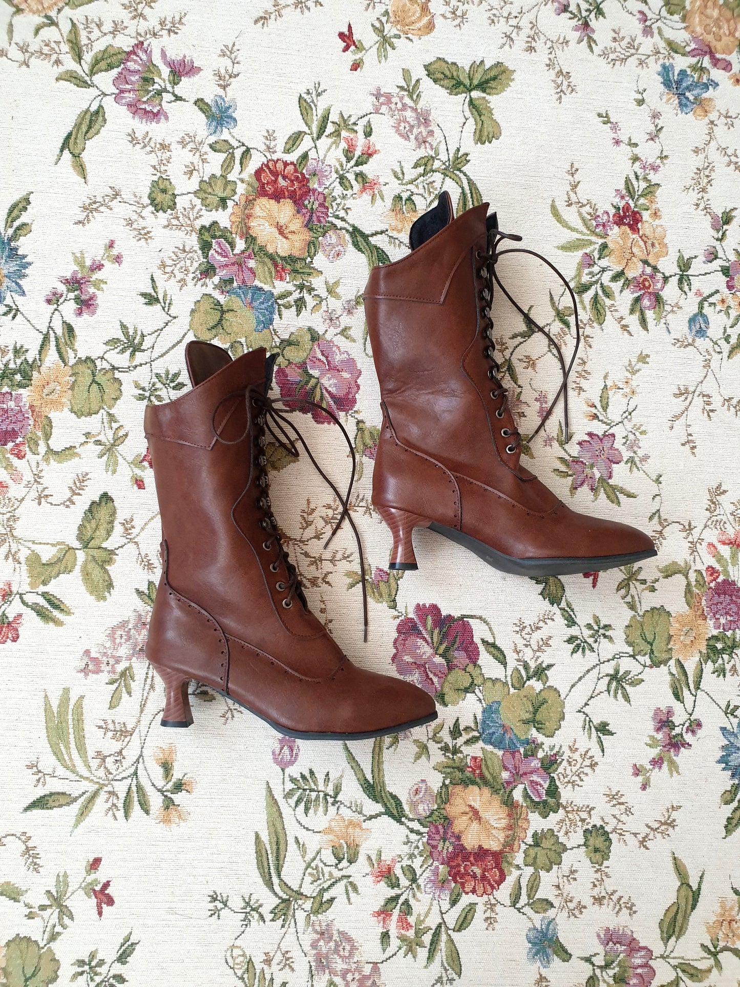 The Brown Victorian Boots