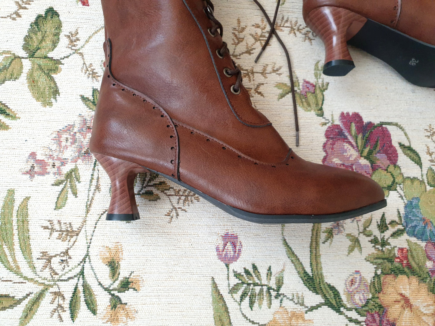 The Brown Victorian Boots