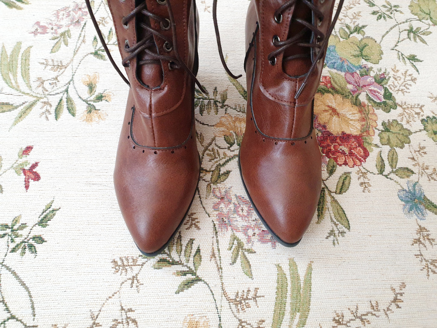 The Brown Victorian Boots