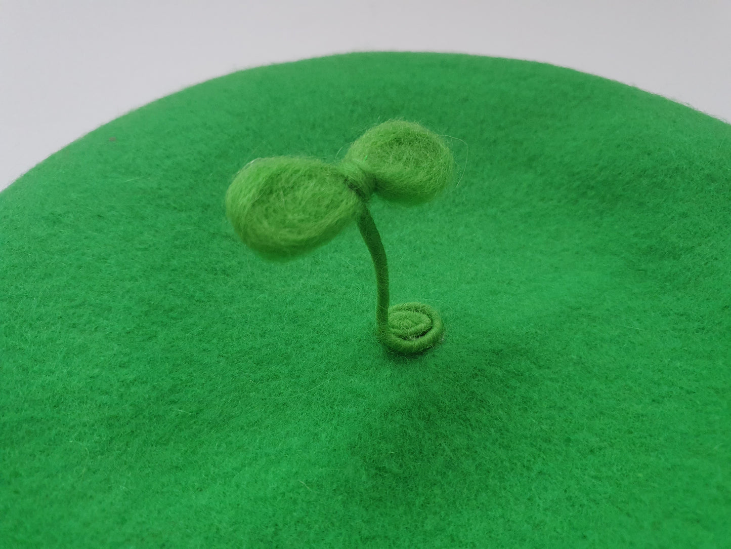 The Plant A Seed Beret In Green