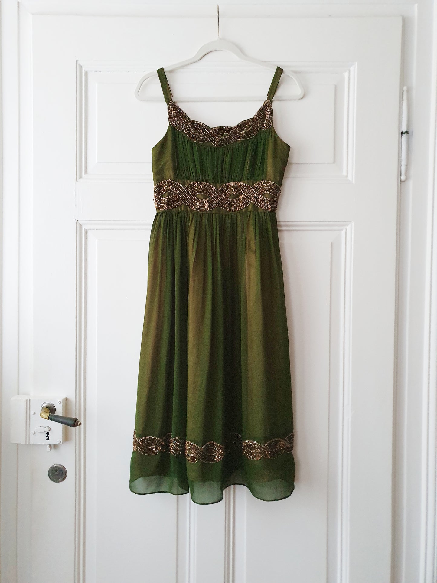 Authentic Vintage Marie Blanc Dress In Size 2XS