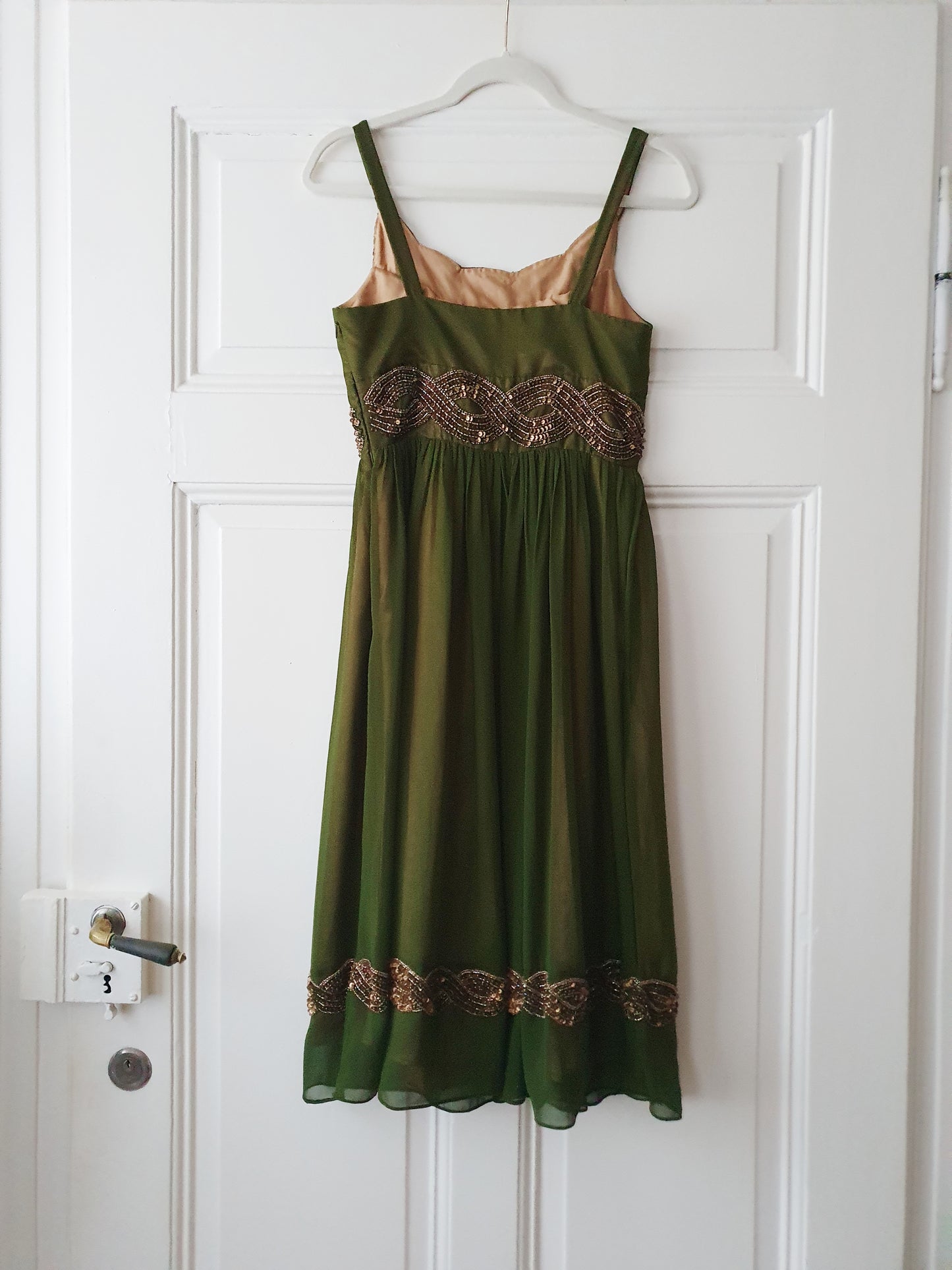 Authentic Vintage Marie Blanc Dress In Size 2XS