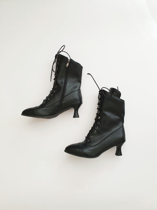 The Black Victorian Boots