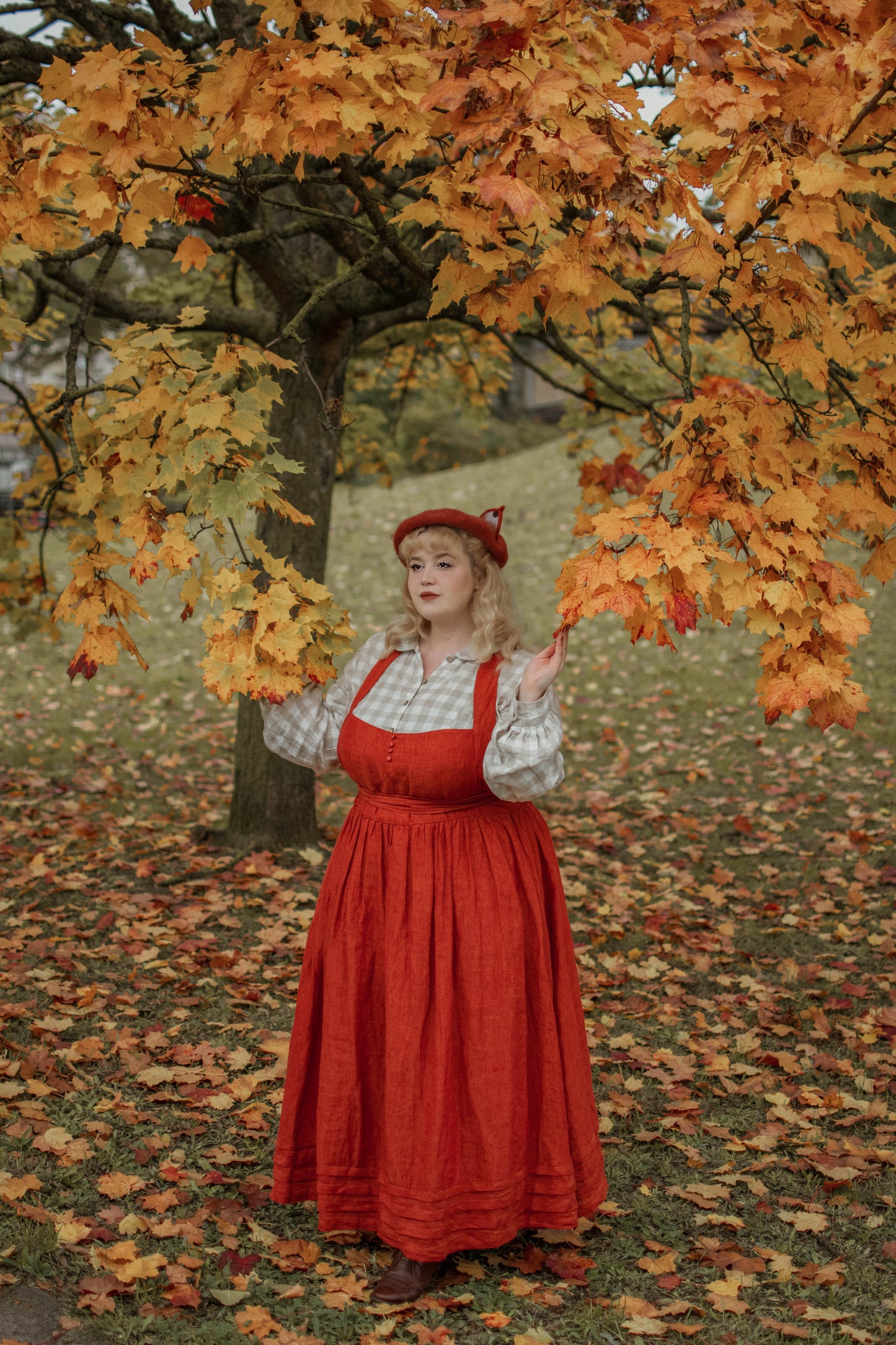 The Red Fox Beret