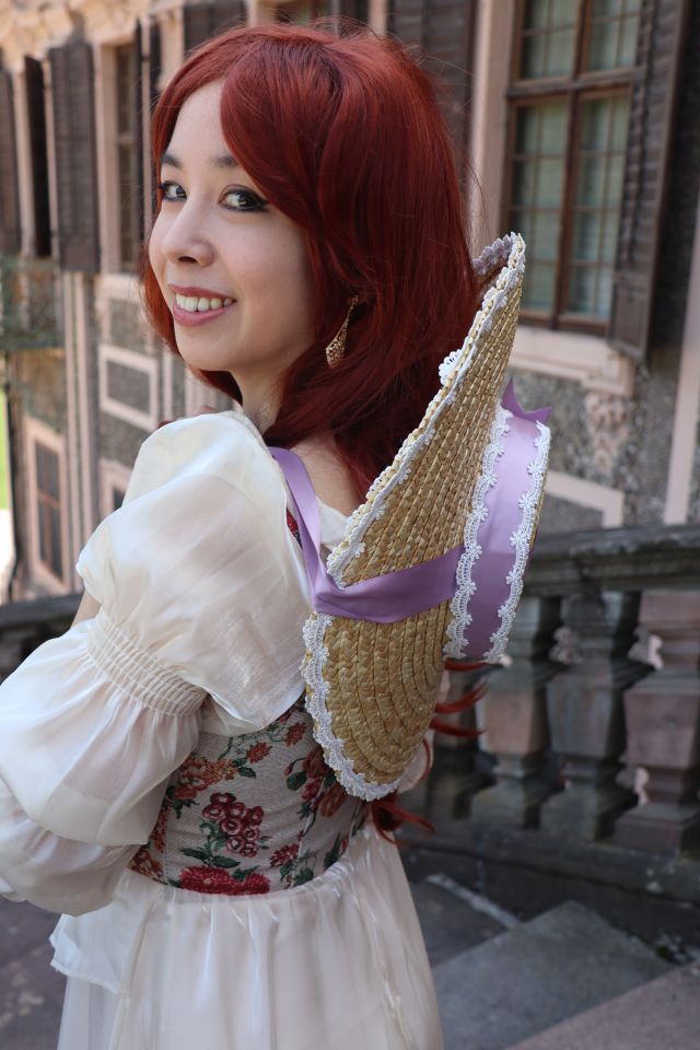 The Rose Dream Bonnet in Lavender