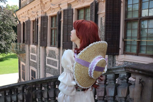 The Rose Dream Bonnet in Lavender